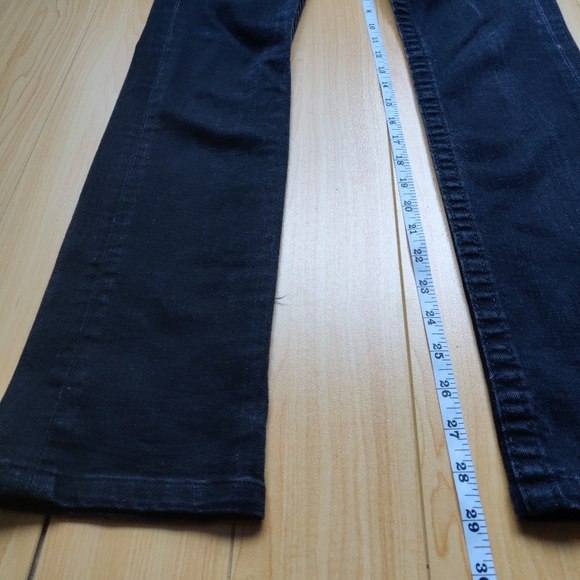 True Religion Dark Wash Skinny Straight Denim Jean - Picture 7 of 7